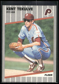 1989 Fleer #583 Kent Tekulve