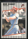 1989 Fleer #582 Mike Schmidt