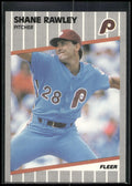 1989 Fleer #579 Shane Rawley
