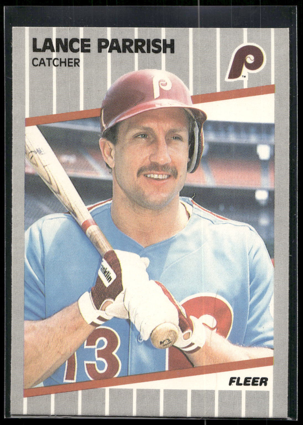 1989 Fleer #578 Lance Parrish