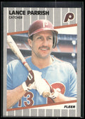 1989 Fleer #578 Lance Parrish