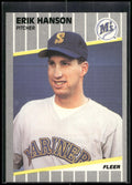 1989 Fleer #549 Erik Hanson