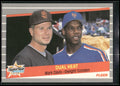 1989 Fleer #635 Dual Heat (Mark Davis / Dwight Gooden)