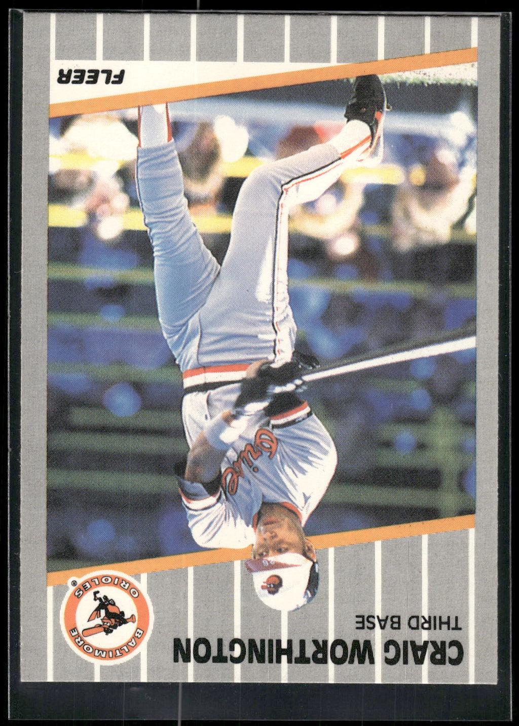1989 Fleer #627 Craig Worthington
