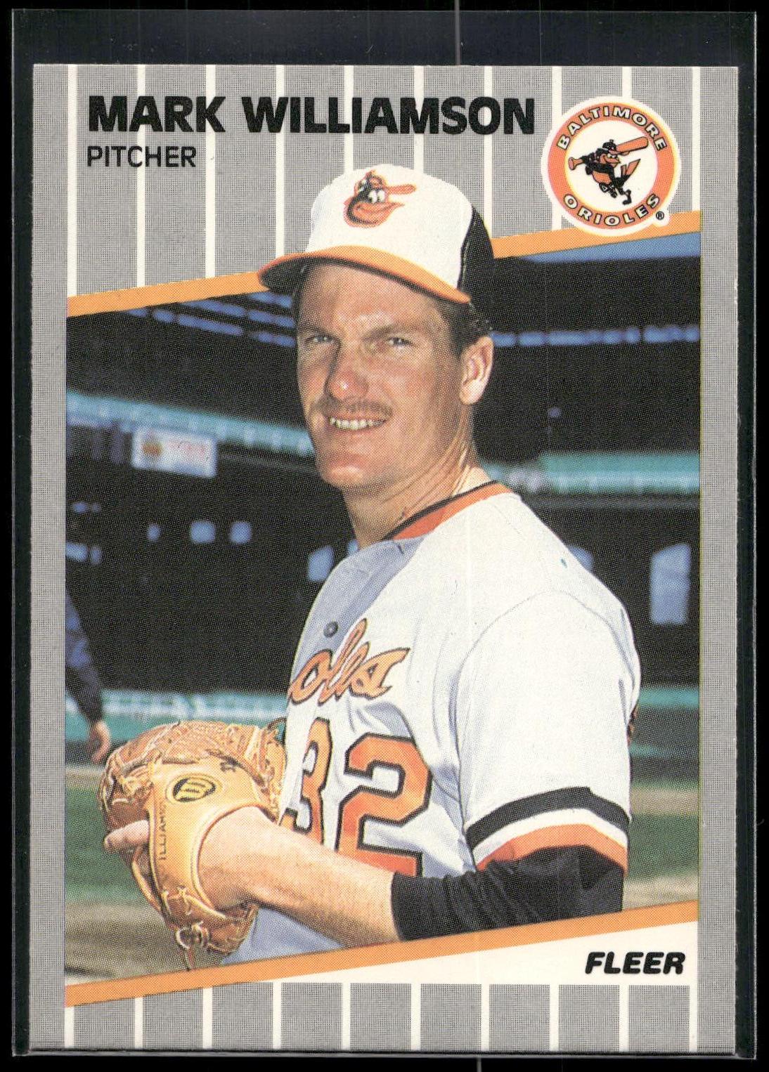 1989 Fleer #626 Mark Williamson