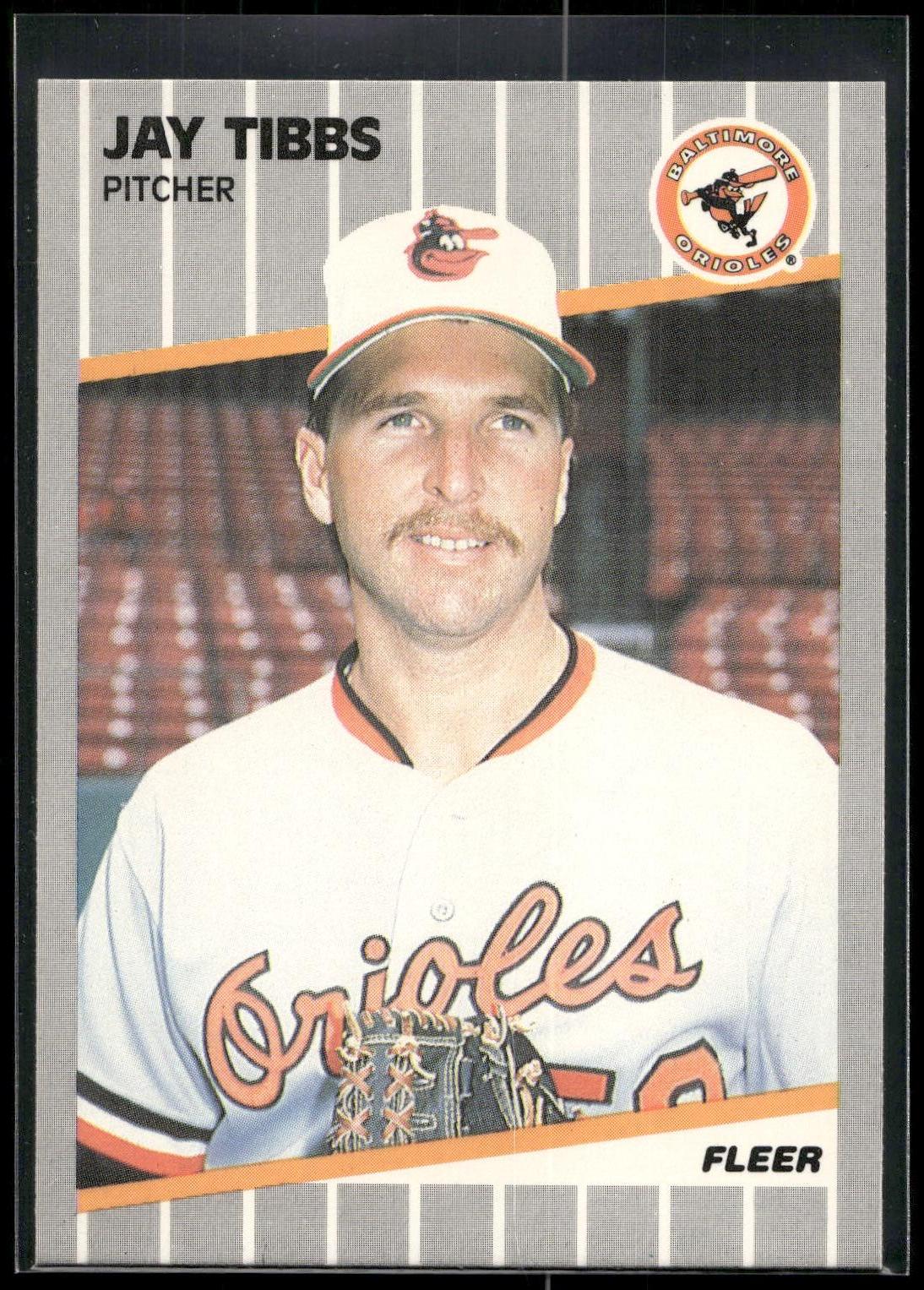 1989 Fleer #624 Jay Tibbs