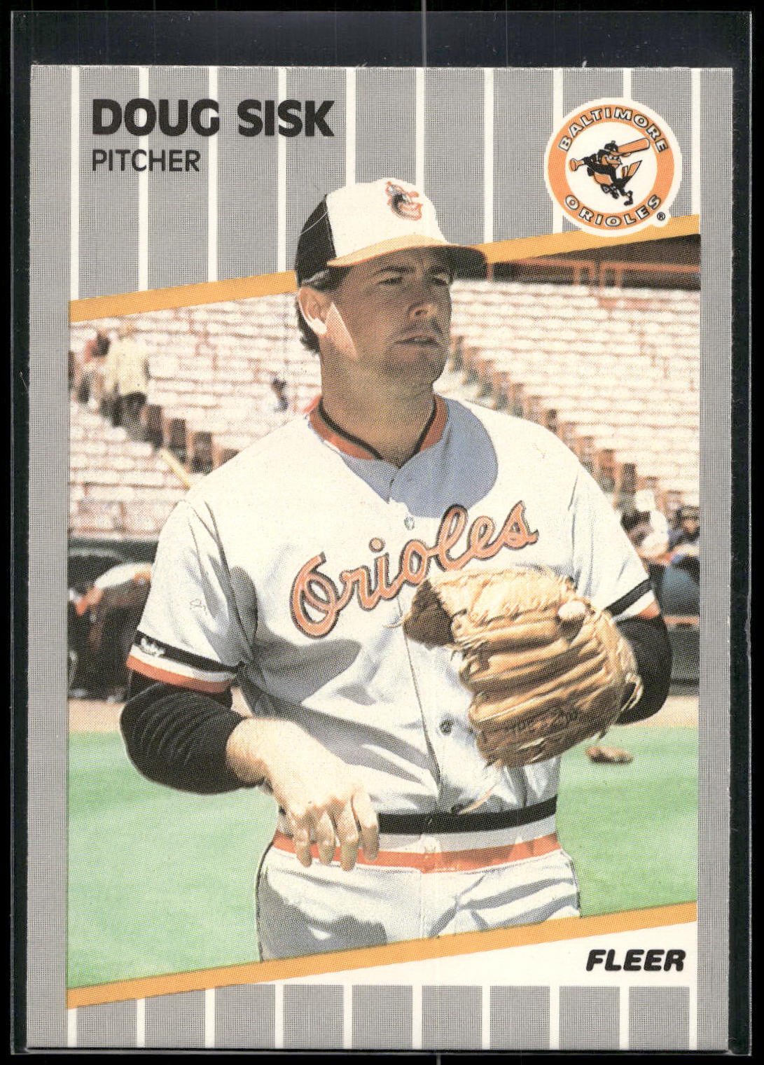 1989 Fleer #621 Doug Sisk