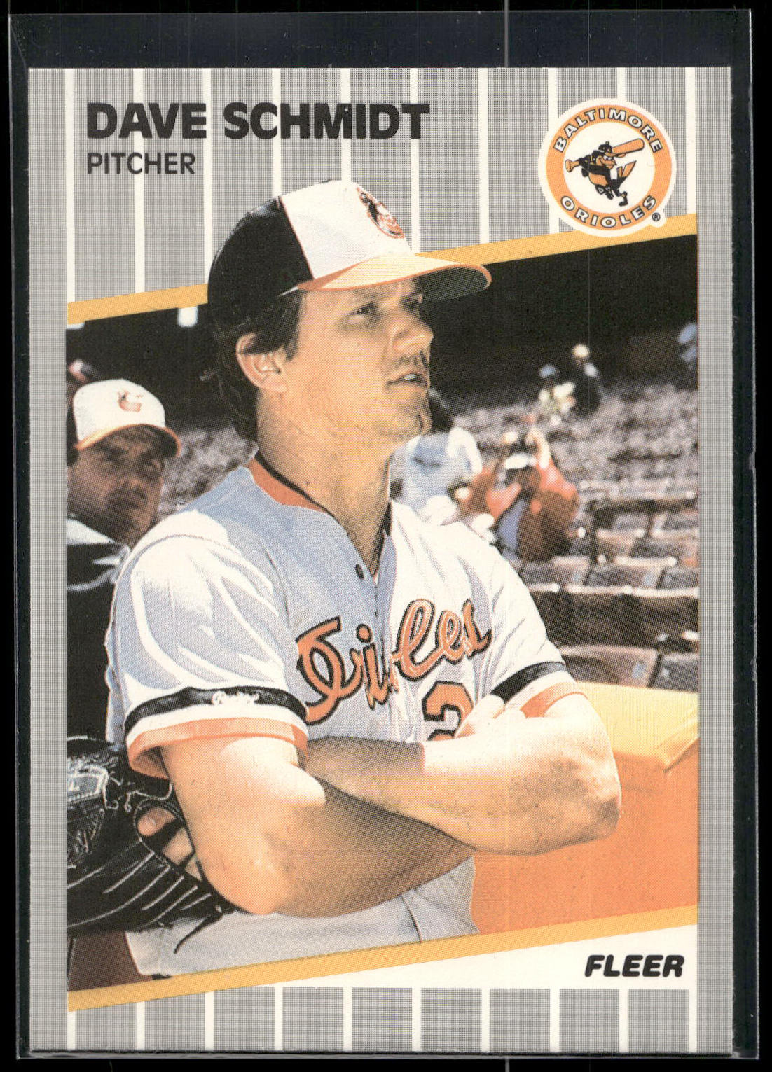 1989 Fleer #618 Dave Schmidt