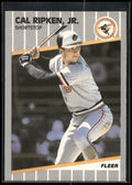 1989 Fleer #617 Cal Ripken, Jr.
