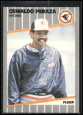 1989 Fleer #615 Oswald Peraza