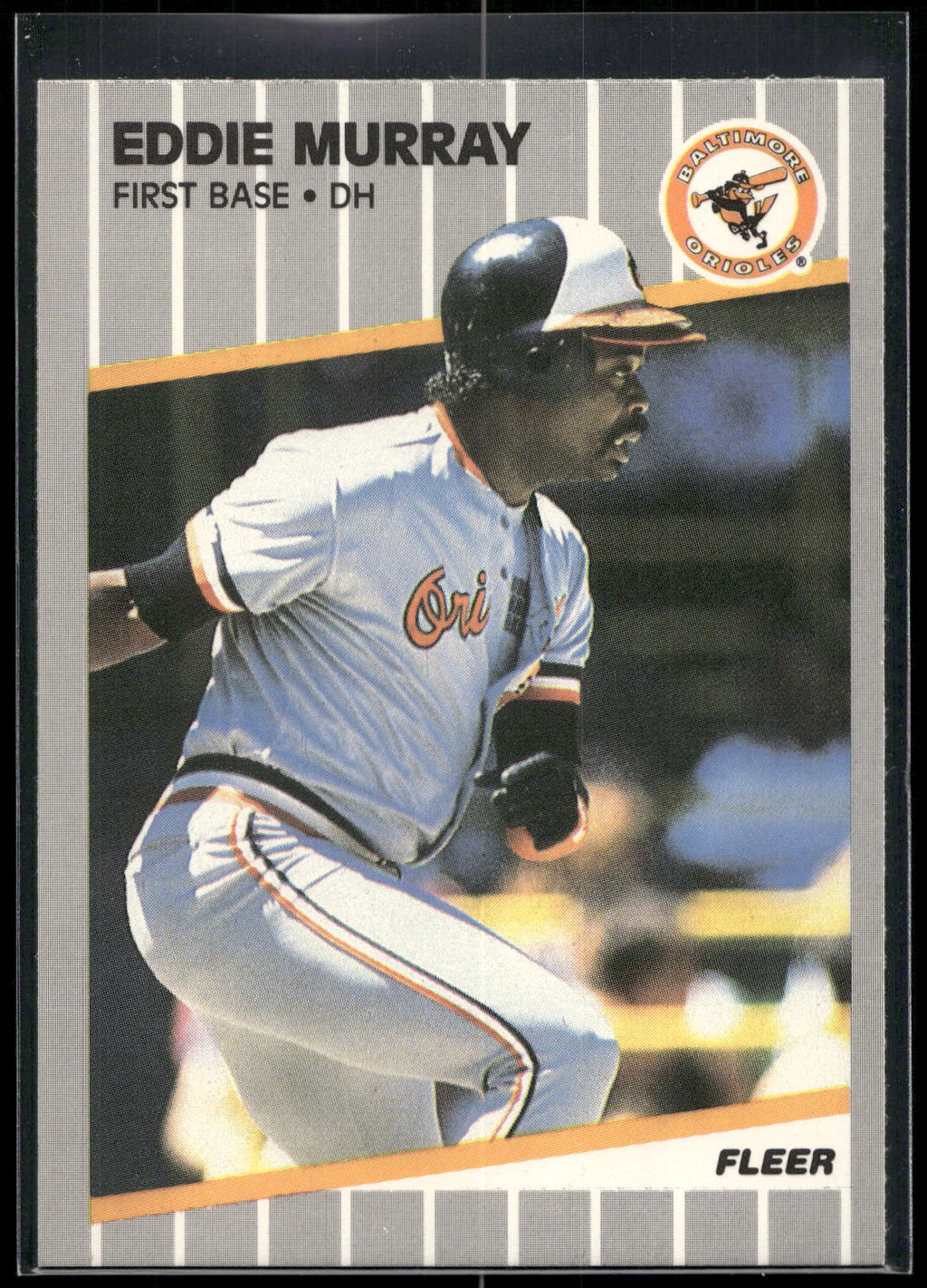 1989 Fleer #611 Eddie Murray