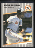 1989 Fleer #611 Eddie Murray