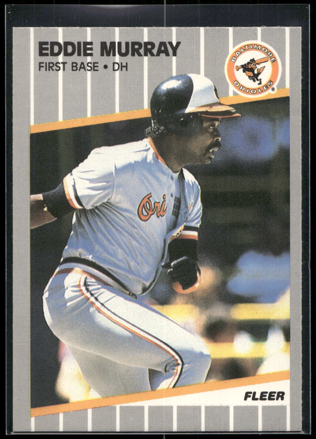 1989 Fleer #611 Eddie Murray