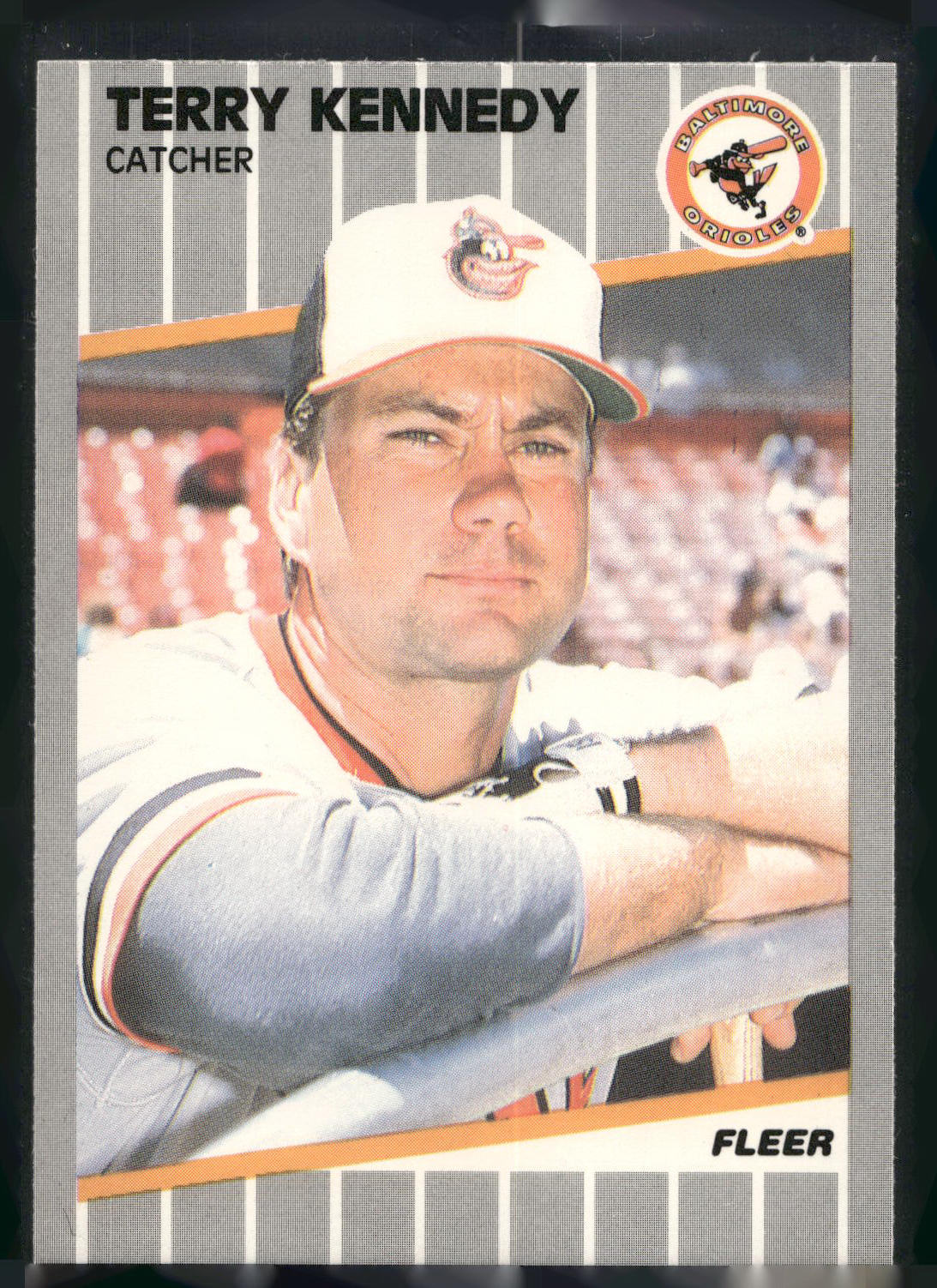 1989 Fleer #610 Terry Kennedy