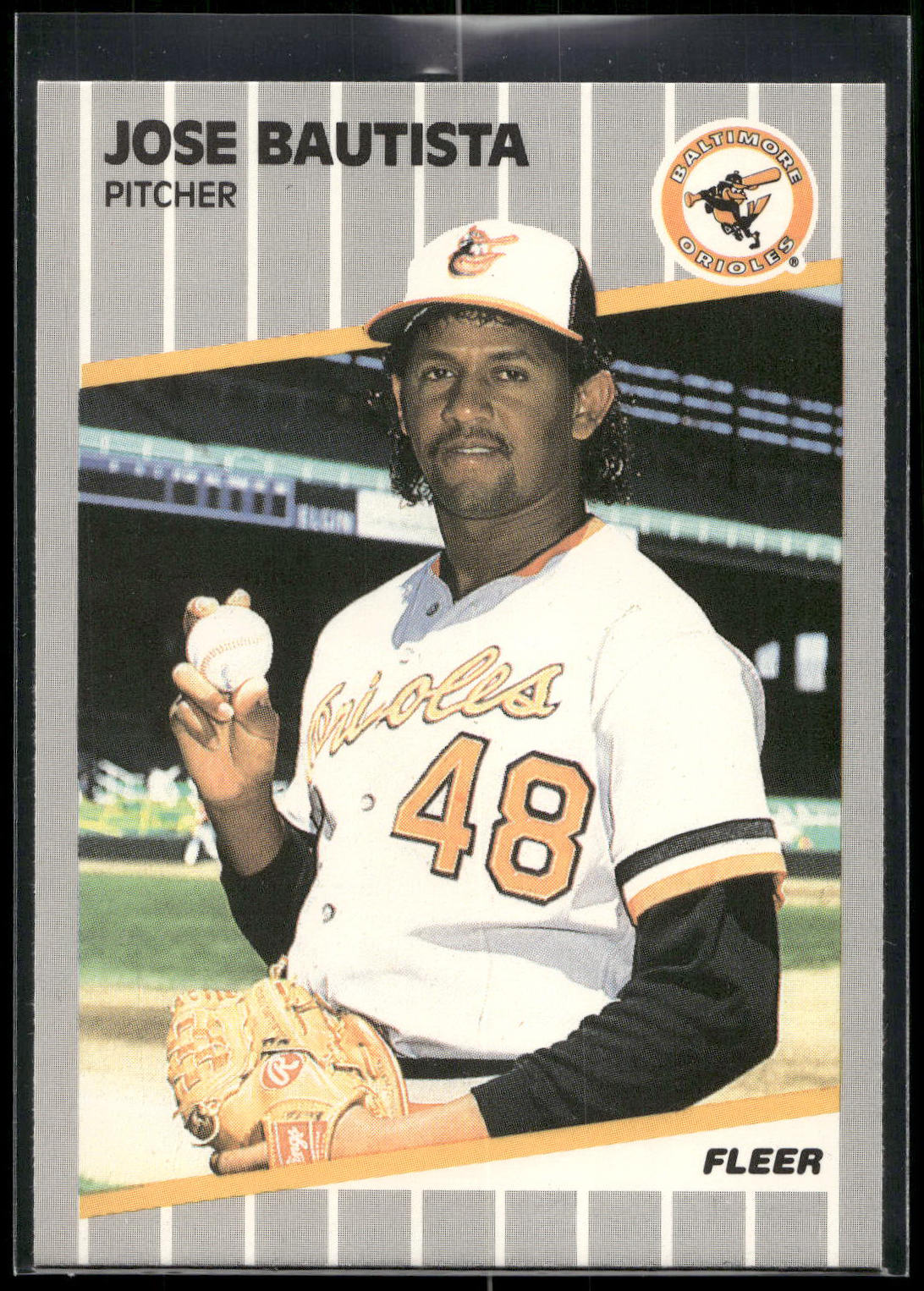 1989 Fleer #608 Jose Bautista