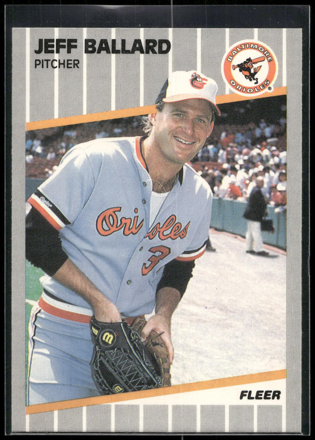 1989 Fleer #607 Jeff Ballard