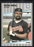 1989 Fleer #605 Ozzie Virgil