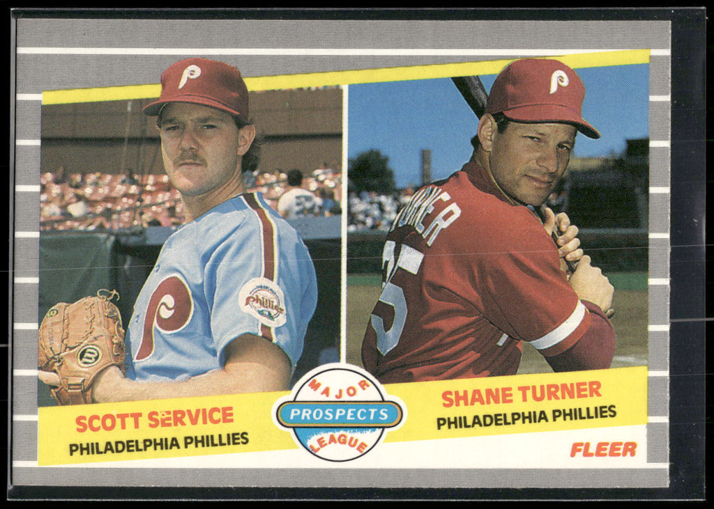 1989 Fleer #653 Scott Service / Shane Turner