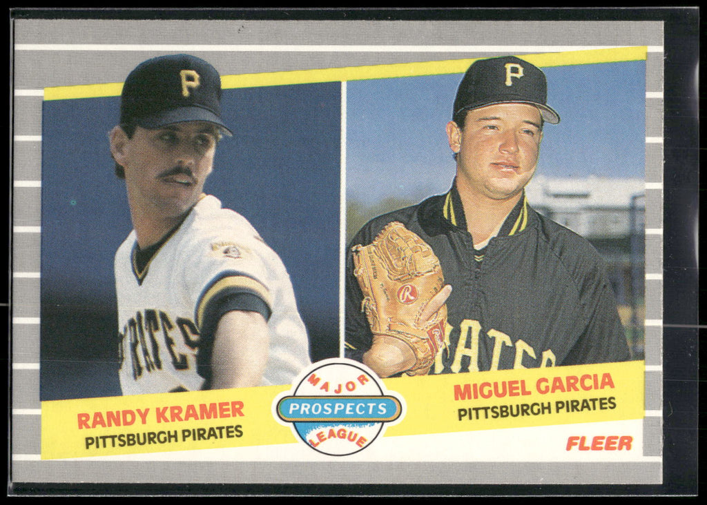 1989 Fleer #647 Randy Kramer / Miguel Garcia