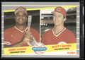 1989 Fleer #645 Lenny Harris / Marty Brown