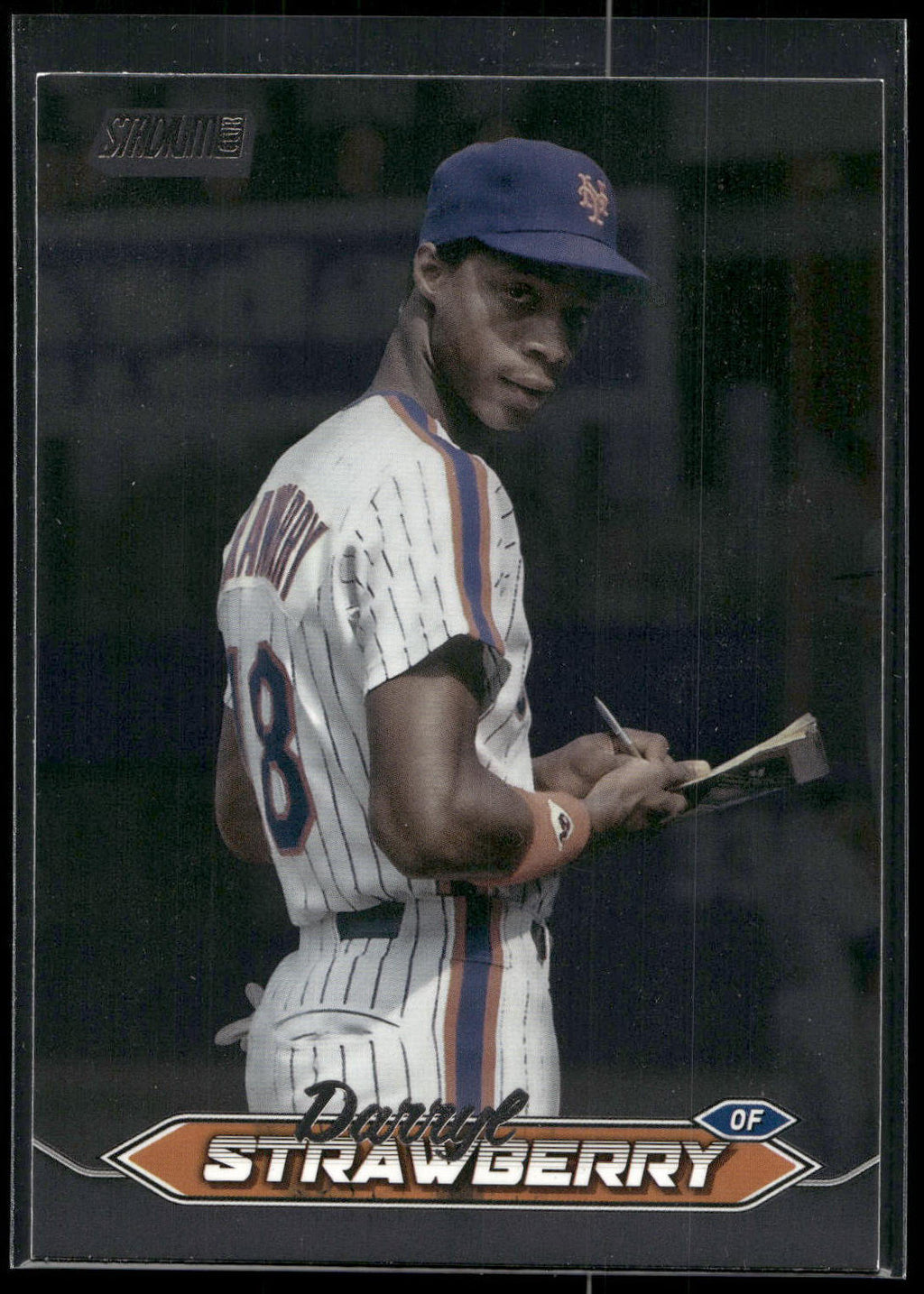 2024 Stadium Club #148 Darryl Strawberry Black Foil