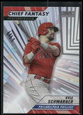 2024 Stadium Club #CFPRO-3 Kyle Schwarber Chief Fantasy Professionals
