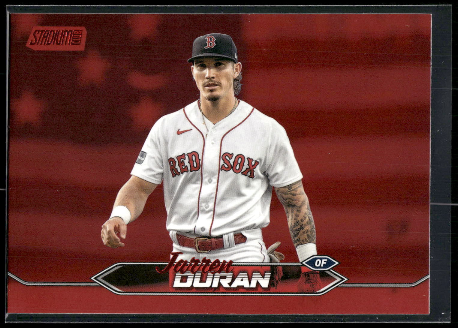 2024 Stadium Club #9 Jarren Duran Red Foil