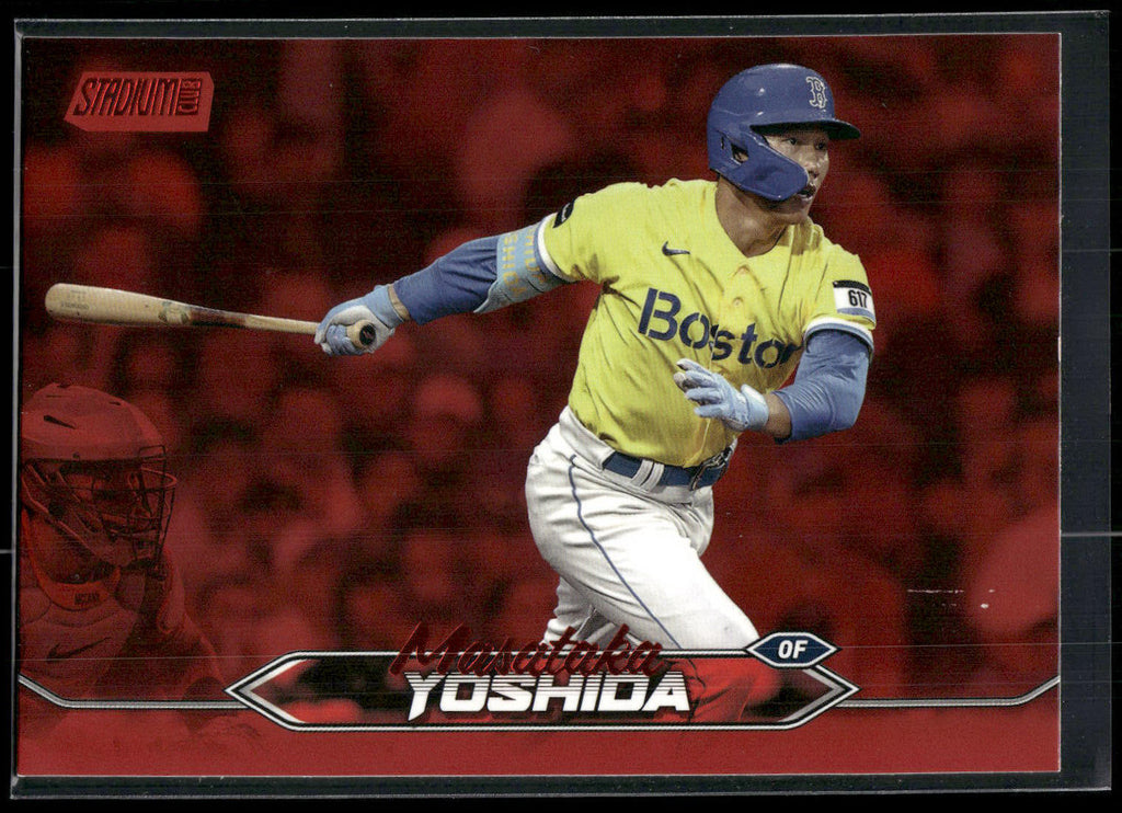 2024 Stadium Club #96 Masataka Yoshida Red Foil