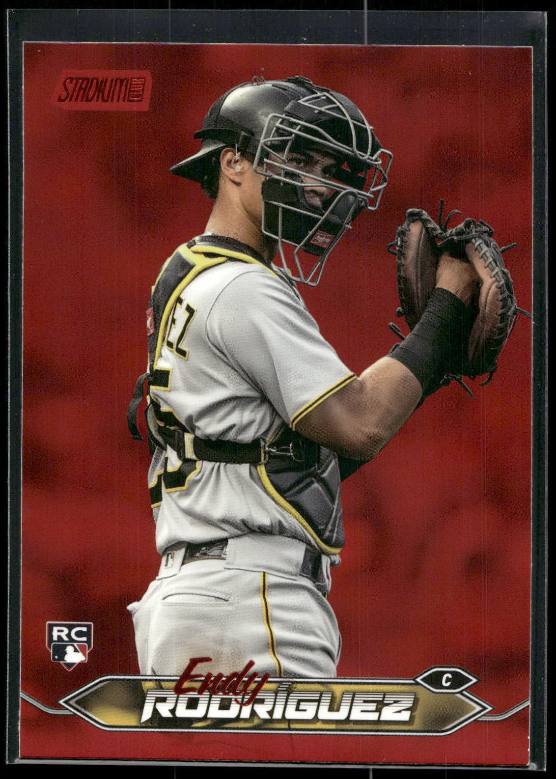 2024 Stadium Club #249 Endy Rodríguez Red Foil