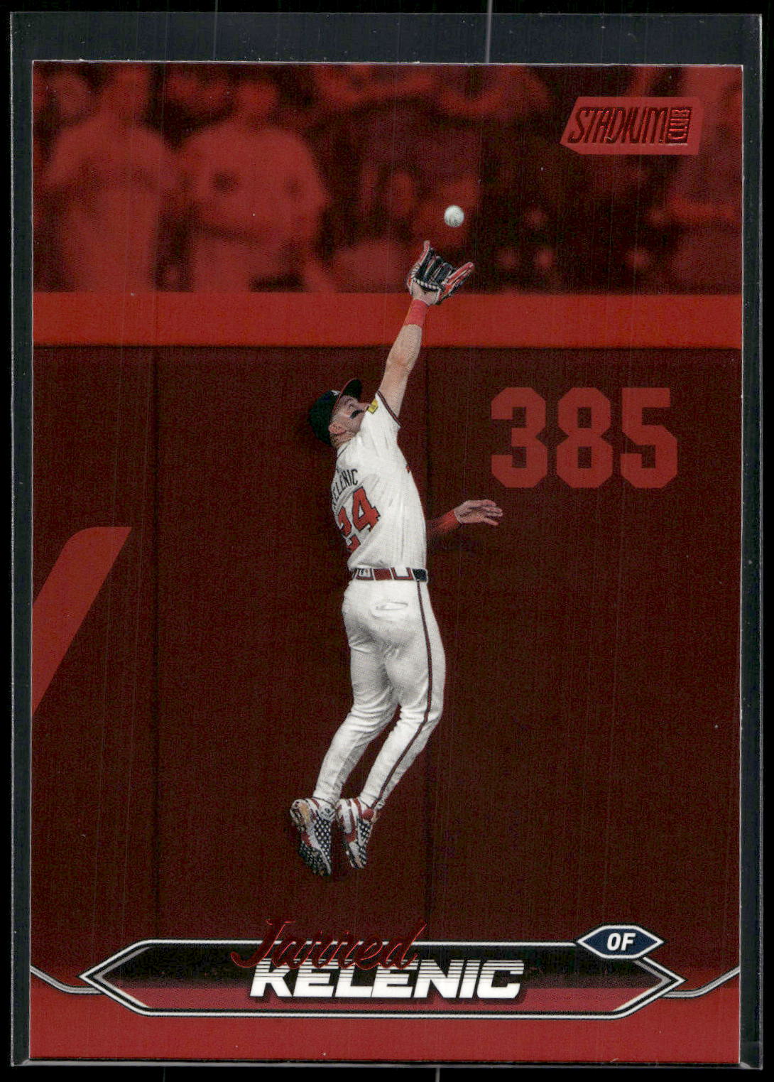 2024 Stadium Club #74 Jarred Kelenic Red Foil