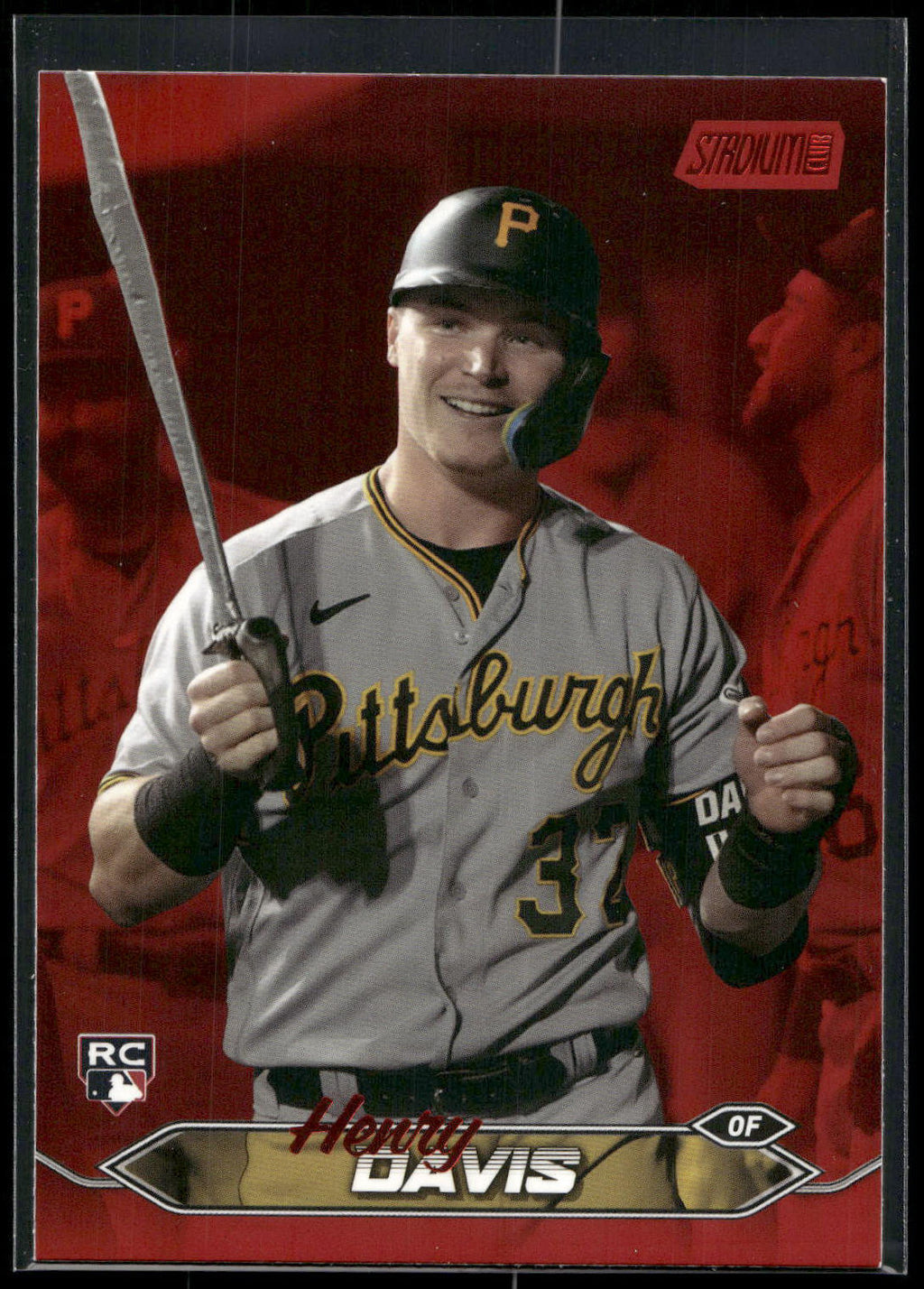 2024 Stadium Club #207 Henry Davis Red Foil