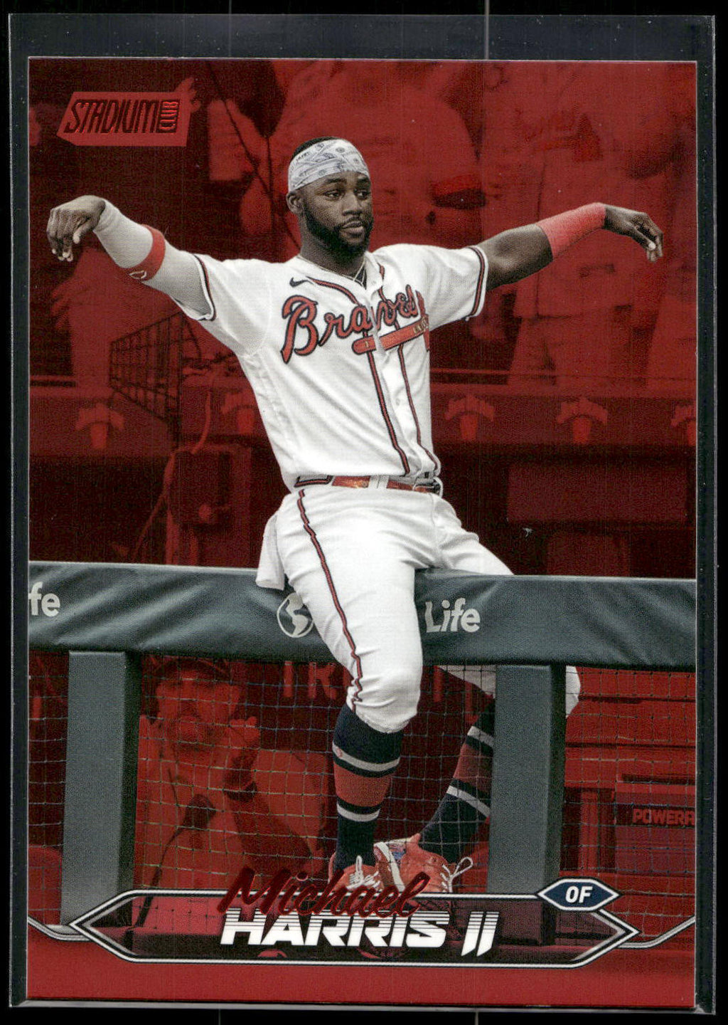 2024 Stadium Club #17 Michael Harris II Red Foil