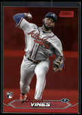 2024 Stadium Club #95 Darius Vines Red Foil
