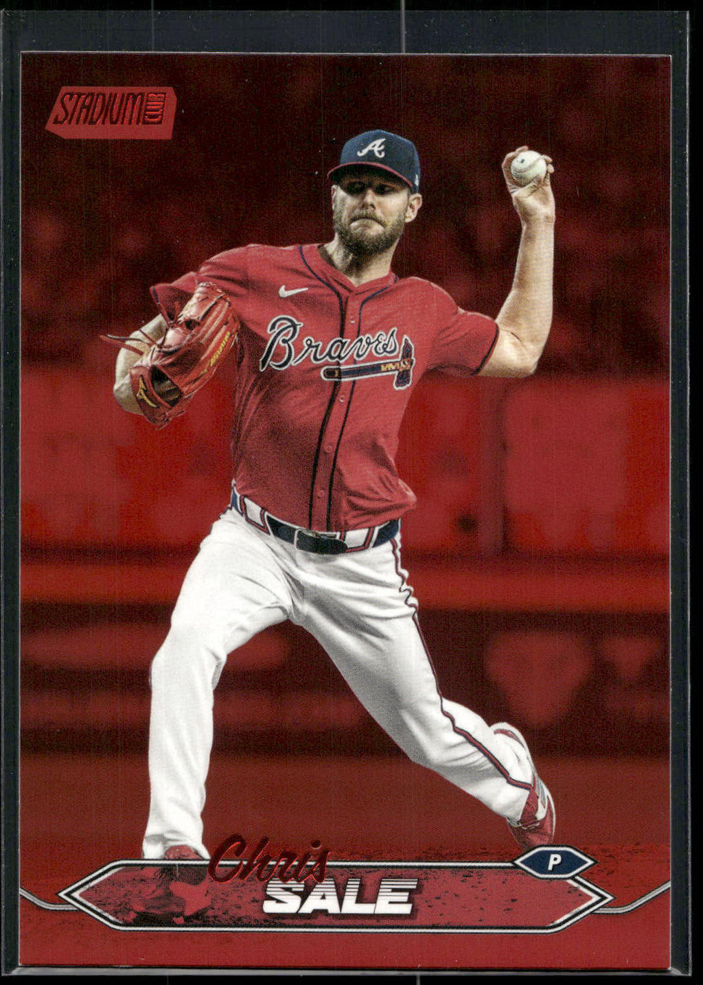 2024 Stadium Club #62 Chris Sale Red Foil
