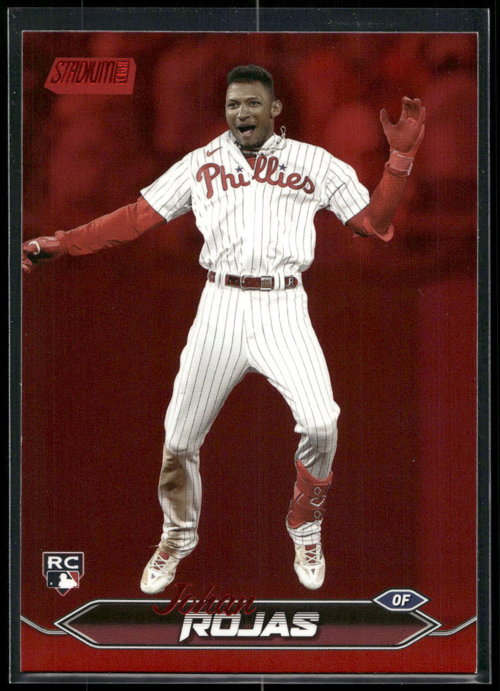 2024 Stadium Club #256 Johan Rojas Red Foil