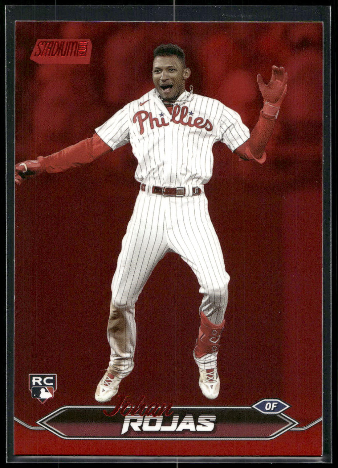 2024 Stadium Club #256 Johan Rojas Red Foil