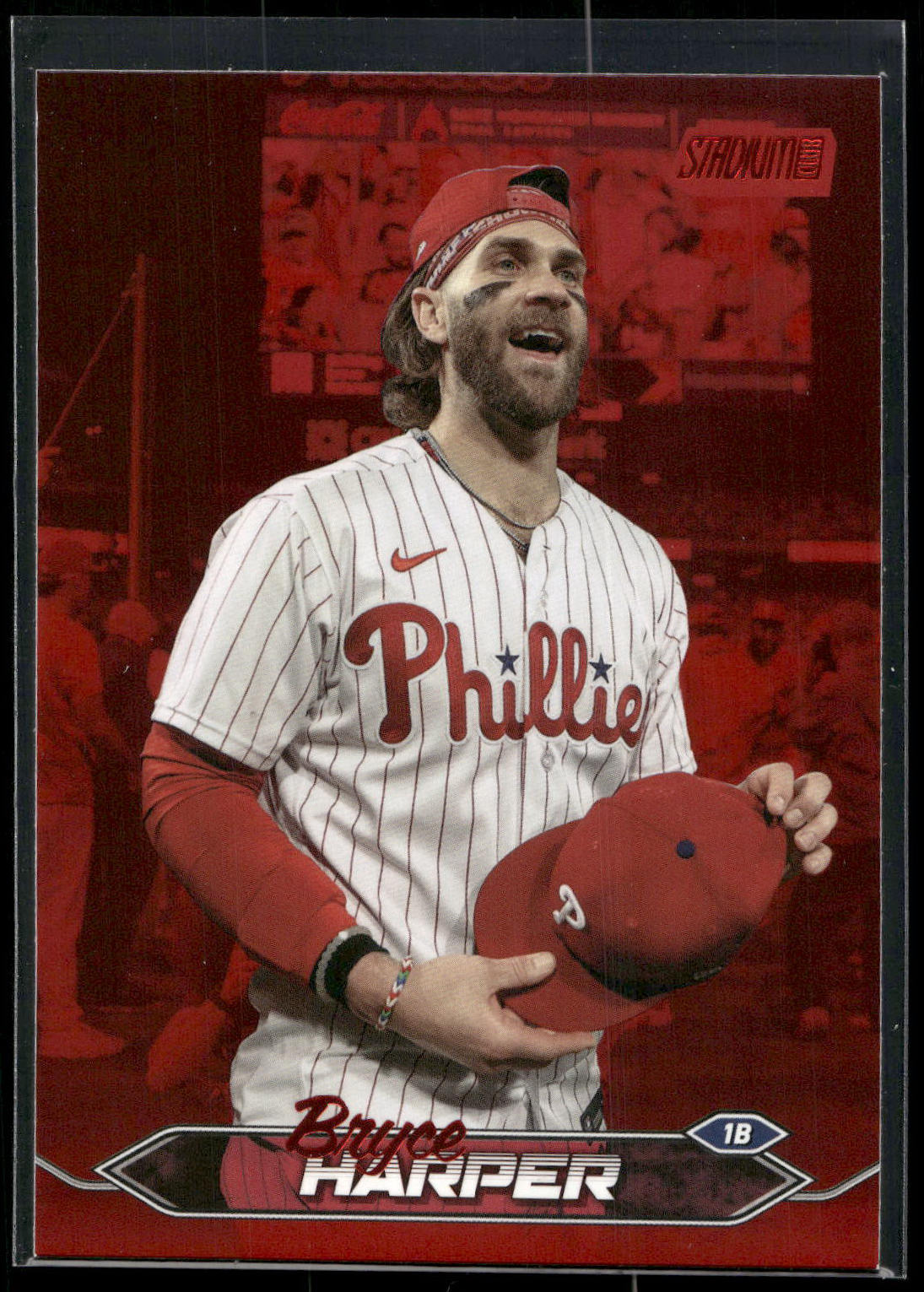 2024 Stadium Club #291 Bryce Harper Red Foil