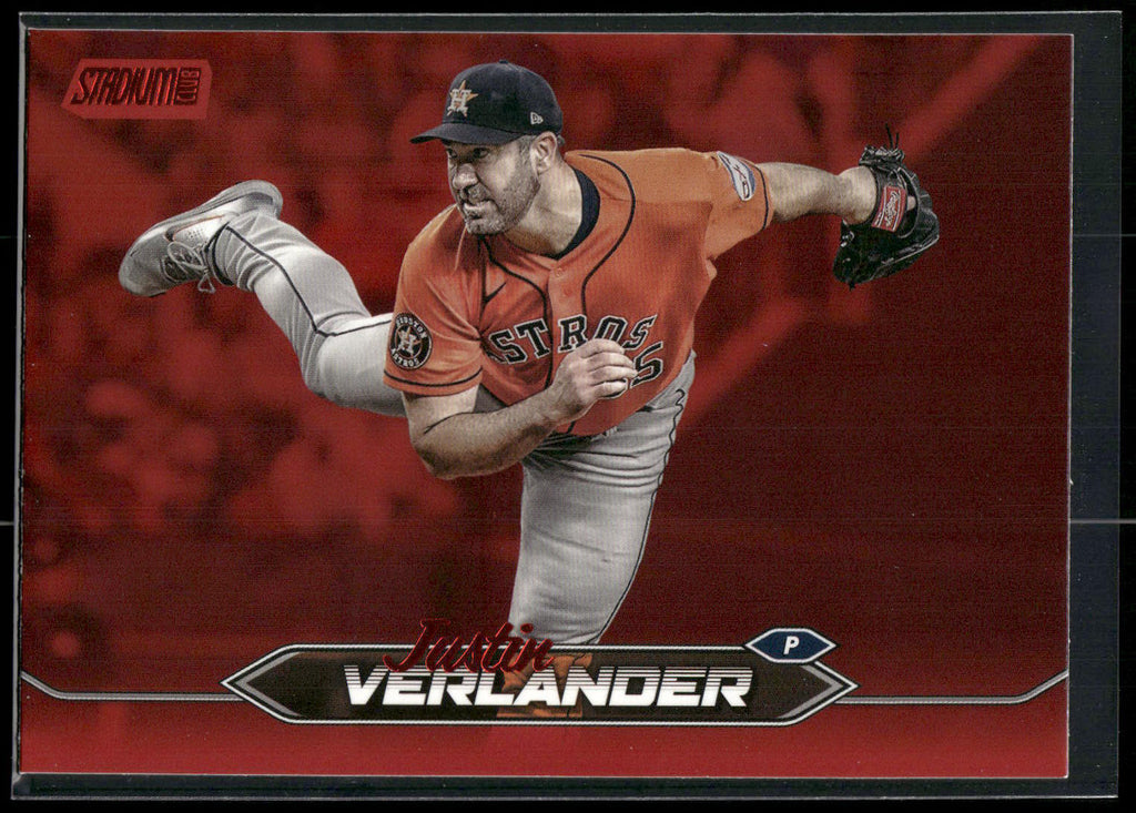 2024 Stadium Club #178 Justin Verlander Red Foil