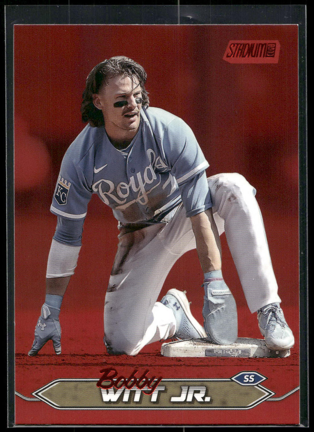2024 Stadium Club #182 Bobby Witt Jr. Red Foil