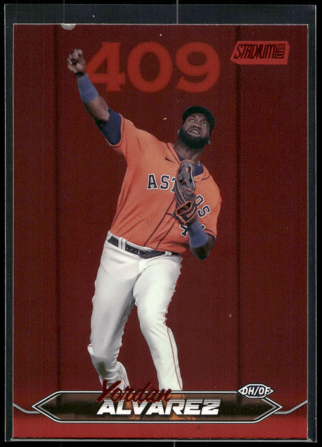 2024 Stadium Club #158 Yordan Alvarez Red Foil
