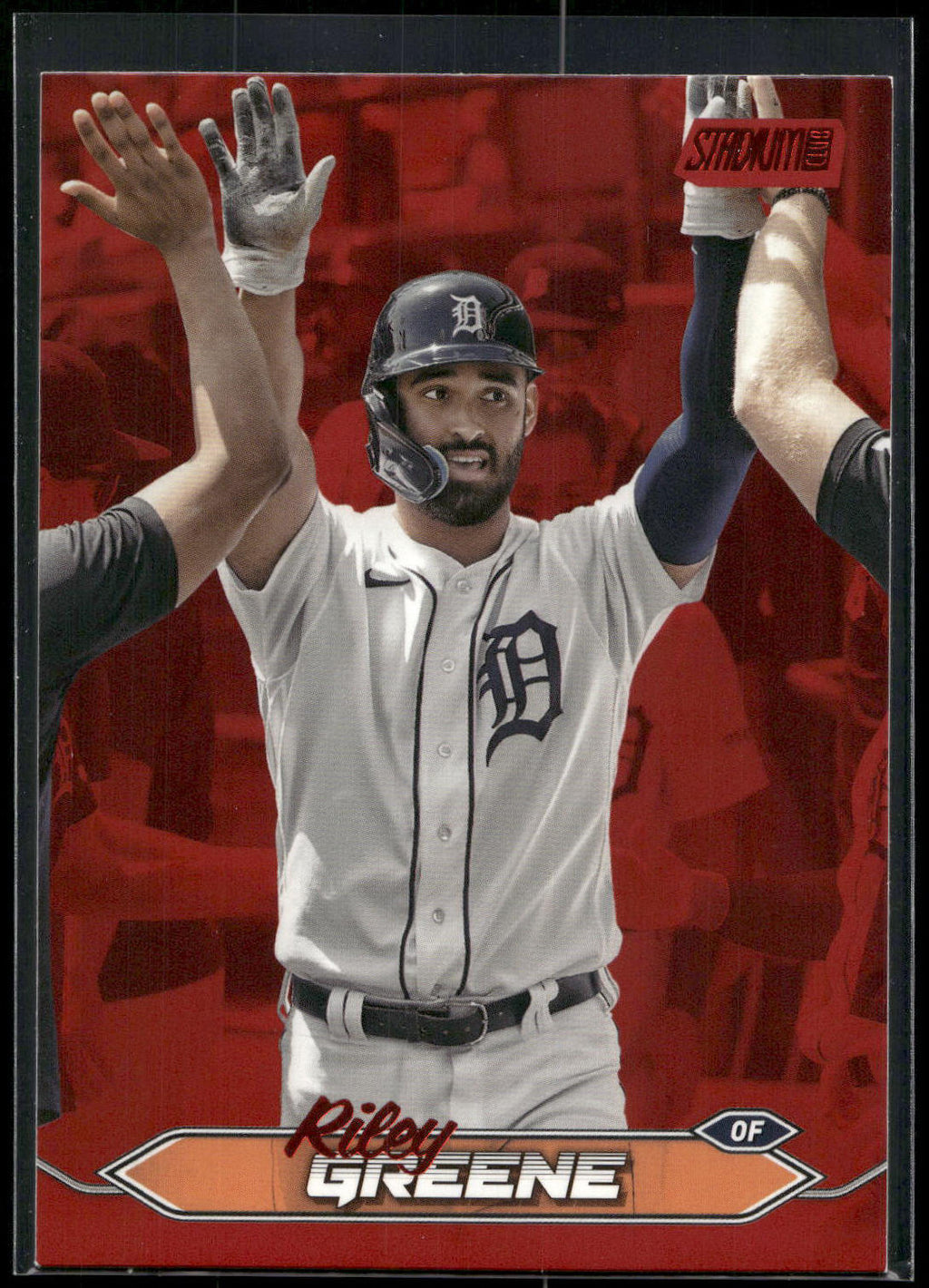2024 Stadium Club #153 Riley Greene Red Foil