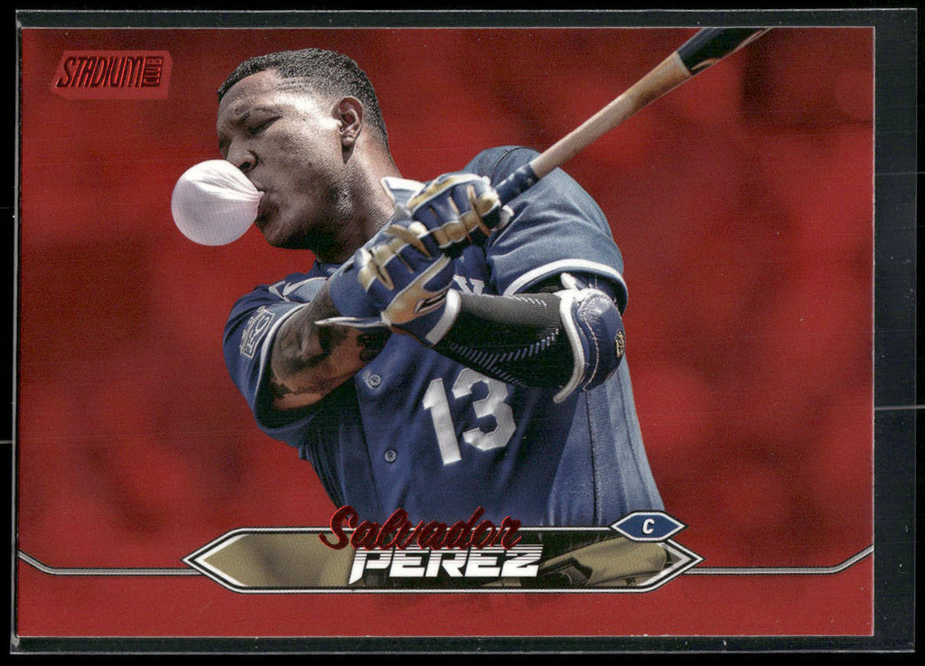 2024 Stadium Club #149 Salvador Perez Red Foil