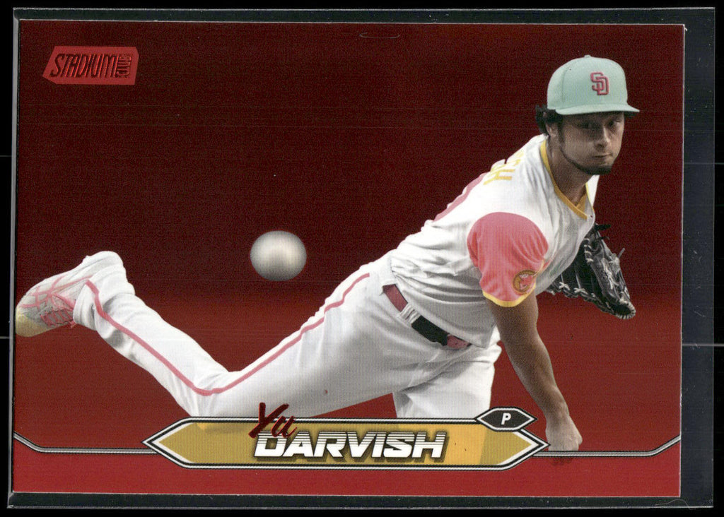 2024 Stadium Club #217 Yu Darvish Red Foil