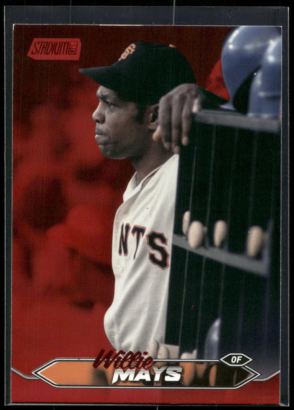 2024 Stadium Club #248 Willie Mays Red Foil