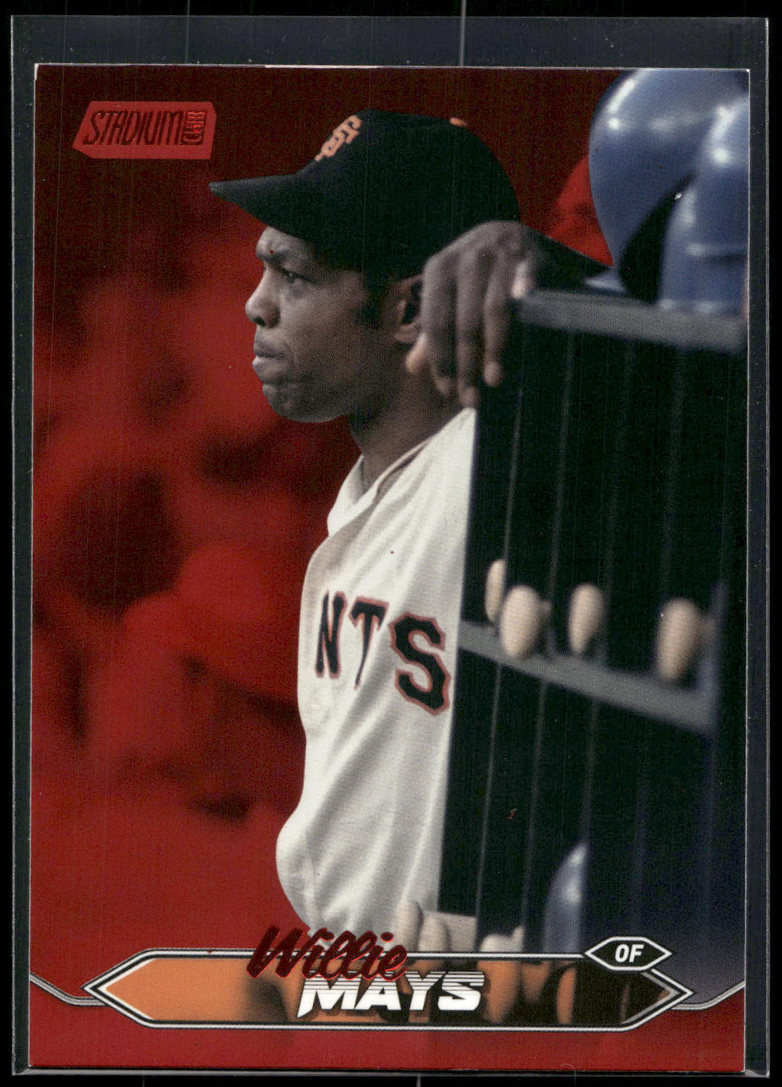 2024 Stadium Club #248 Willie Mays Red Foil