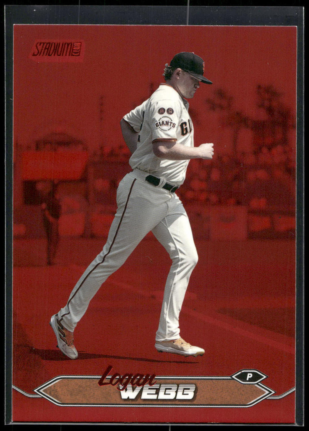 2024 Stadium Club #288 Logan Webb Red Foil