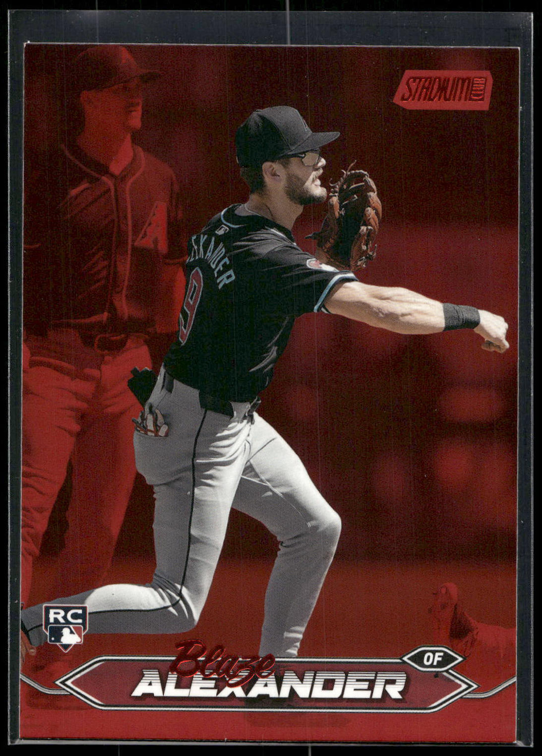 2024 Stadium Club #283 Blaze Alexander Red Foil