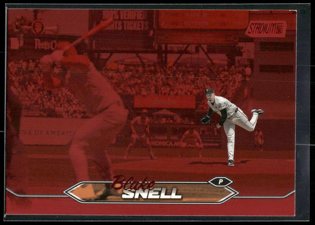 2024 Stadium Club #293 Blake Snell Red Foil
