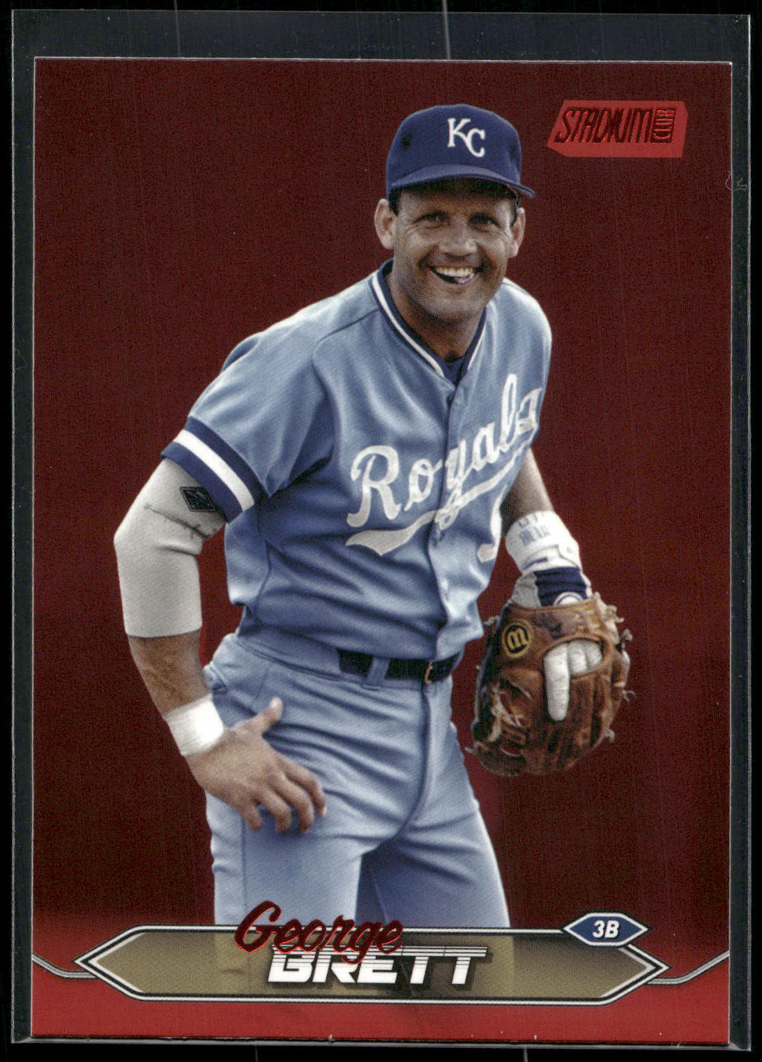 2024 Stadium Club #195 George Brett Red Foil