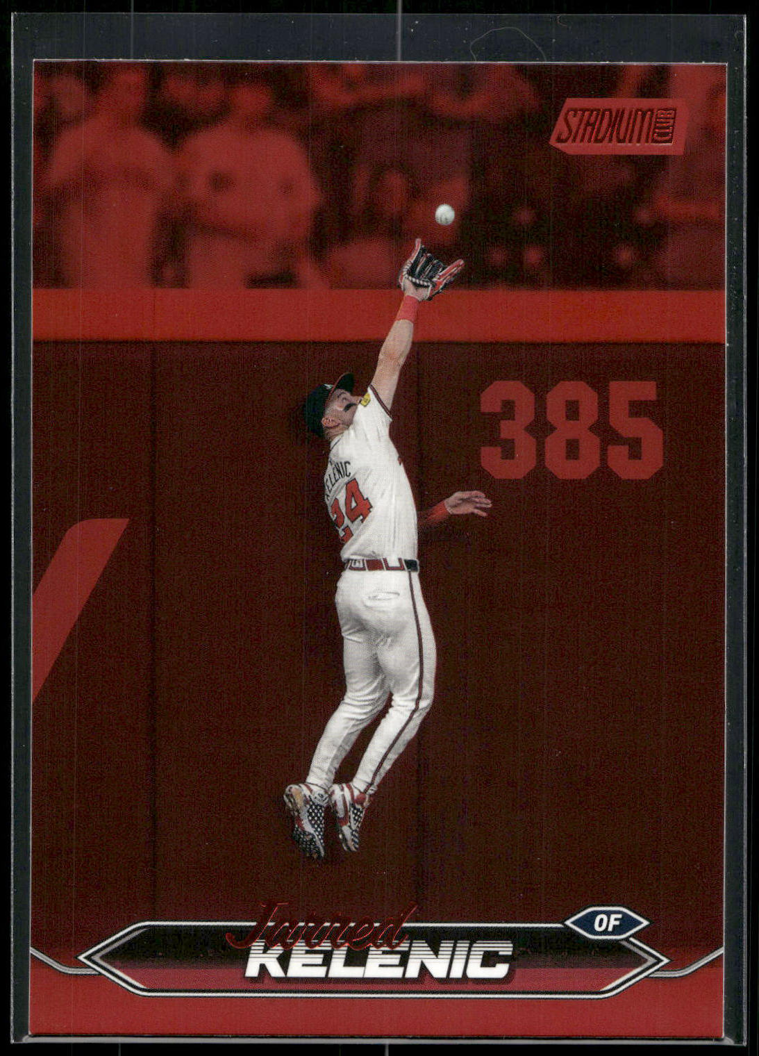 2024 Stadium Club #74 Jarred Kelenic Red Foil